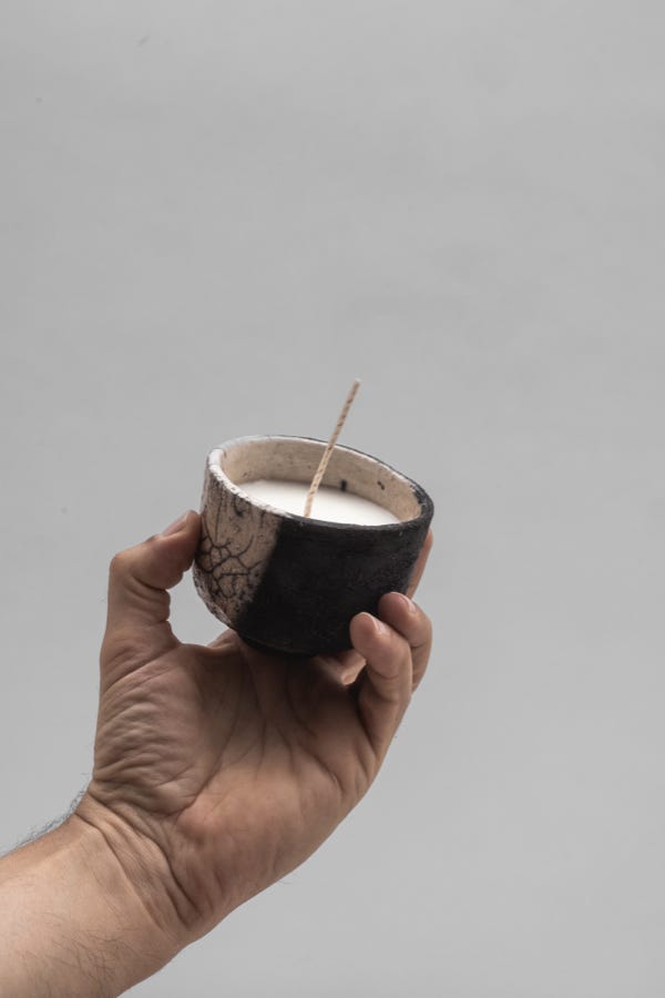 RAKU SCENTED CANDLE