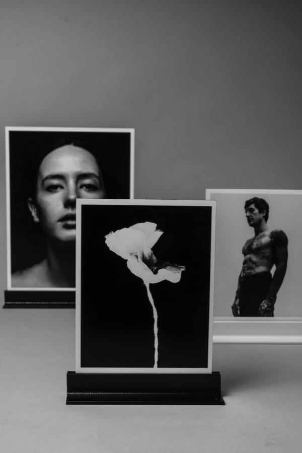 INDUSTRIAL PHOTO STAND