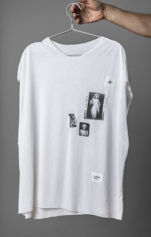 WHITE SARTORIAL TANK TEE