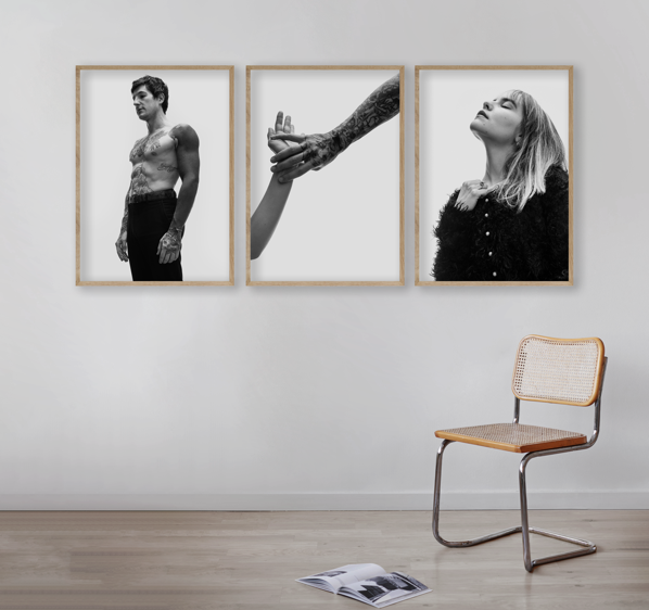 triptic photographic frames